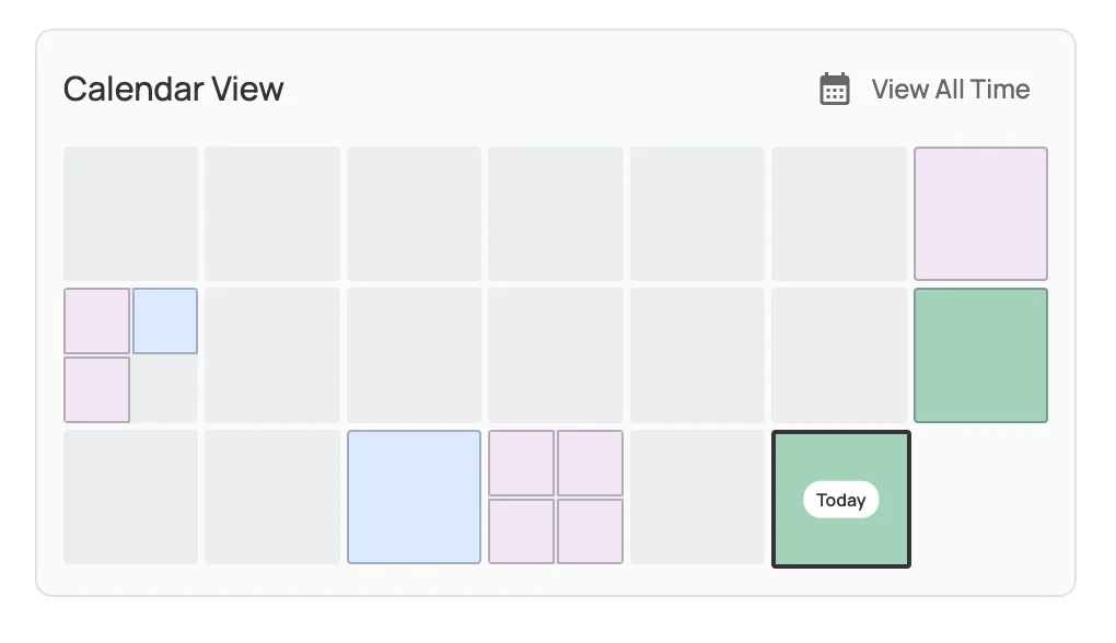 Why Seeing Your Calendar Fill Up Makes You More Consistent (Backed by Science)