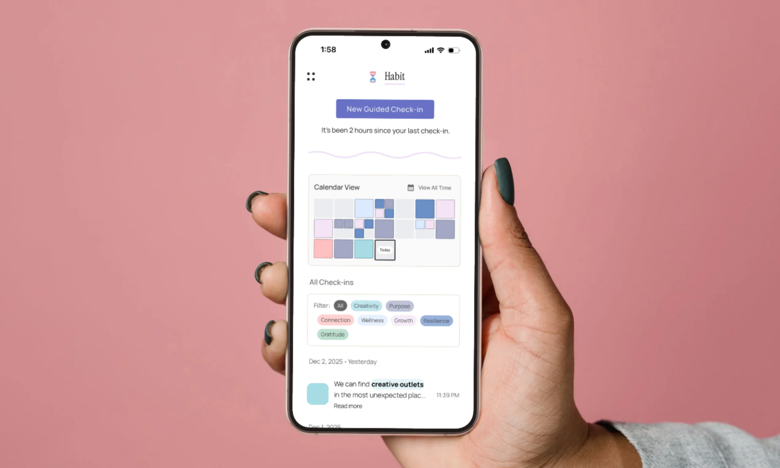 Habit app features